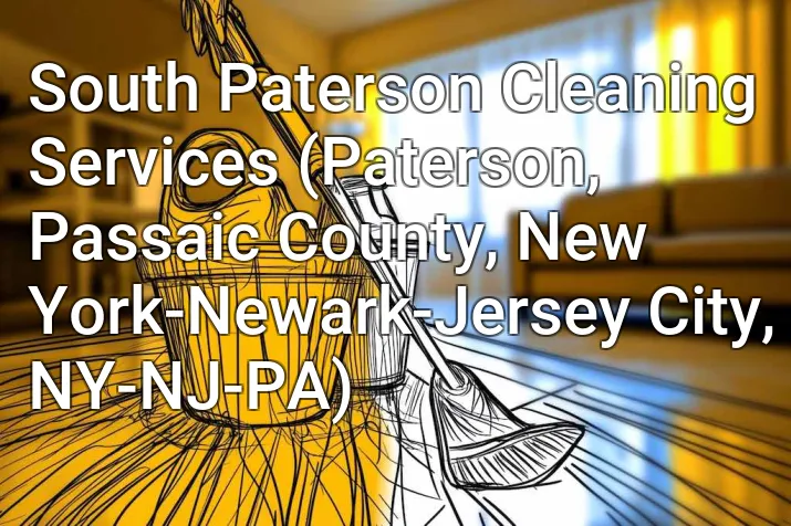 South Paterson Cleaning Services (Paterson, Passaic County, New York-Newark-Jersey City, NY-NJ-PA)