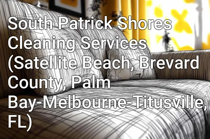 South Patrick Shores Cleaning Services (Satellite Beach, Brevard County, Palm Bay-Melbourne-Titusville, FL)