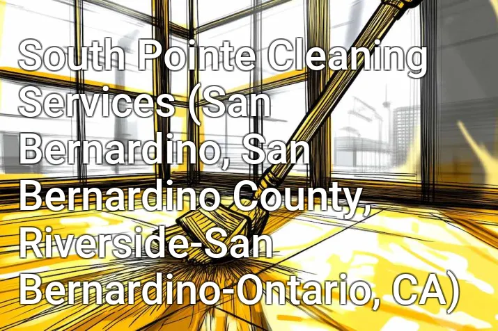 South Pointe Cleaning Services (San Bernardino, San Bernardino County, Riverside-San Bernardino-Ontario, CA)