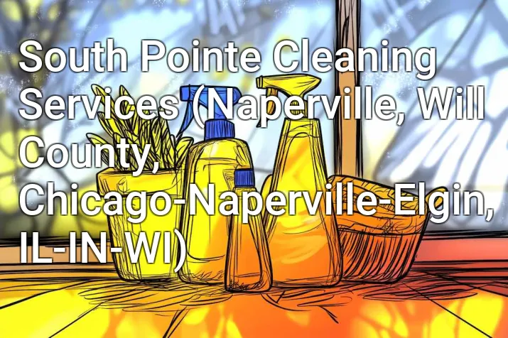 South Pointe Cleaning Services (Naperville, Will County, Chicago-Naperville-Elgin, IL-IN-WI)