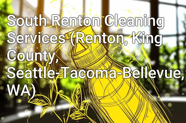 South Renton Cleaning Services (Renton, King County, Seattle-Tacoma-Bellevue, WA)