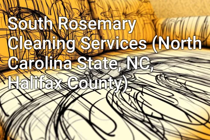 South Rosemary Cleaning Services (North Carolina State, NC, Halifax County)