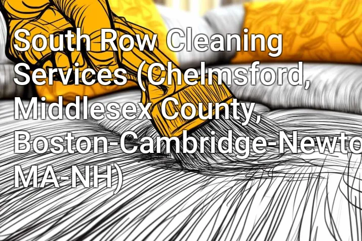 South Row Cleaning Services (Chelmsford, Middlesex County, Boston-Cambridge-Newton, MA-NH)
