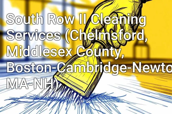 South Row II Cleaning Services (Chelmsford, Middlesex County, Boston-Cambridge-Newton, MA-NH)