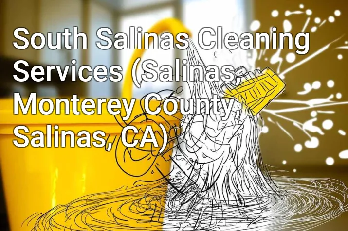 South Salinas Cleaning Services (Salinas, Monterey County, Salinas, CA)