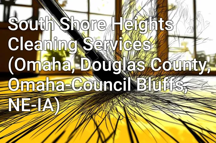 South Shore Heights Cleaning Services (Omaha, Douglas County, Omaha-Council Bluffs, NE-IA)