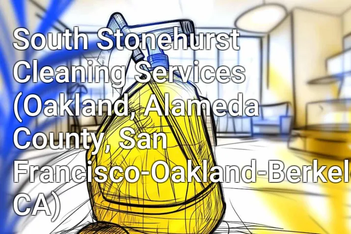 South Stonehurst Cleaning Services (Oakland, Alameda County, San Francisco-Oakland-Berkeley, CA)