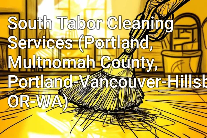 South Tabor Cleaning Services (Portland, Multnomah County, Portland-Vancouver-Hillsboro, OR-WA)