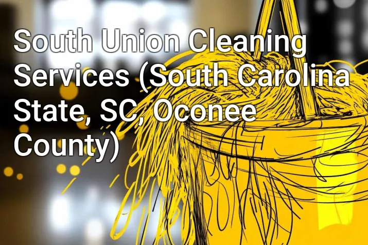 South Union Cleaning Services (South Carolina State, SC, Oconee County)