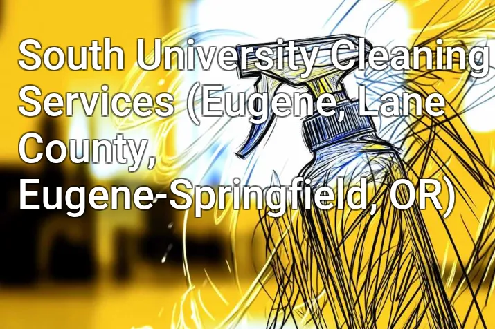 South University Cleaning Services (Eugene, Lane County, Eugene-Springfield, OR)