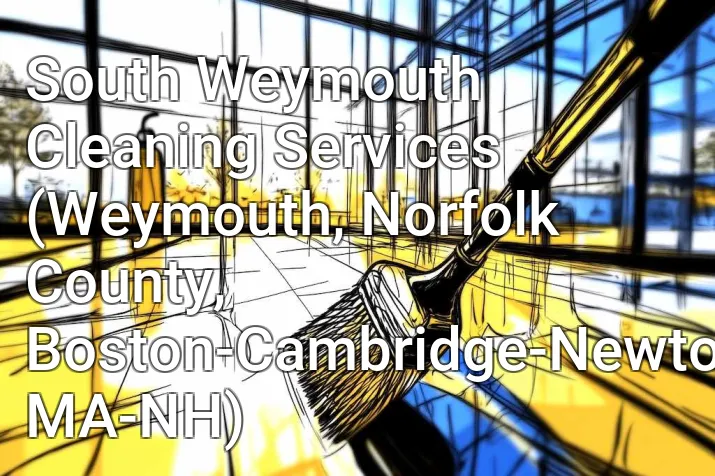 South Weymouth Cleaning Services (Weymouth, Norfolk County, Boston-Cambridge-Newton, MA-NH)