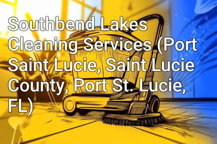 Southbend Lakes Cleaning Services (Port Saint Lucie, Saint Lucie County, Port St. Lucie, FL)