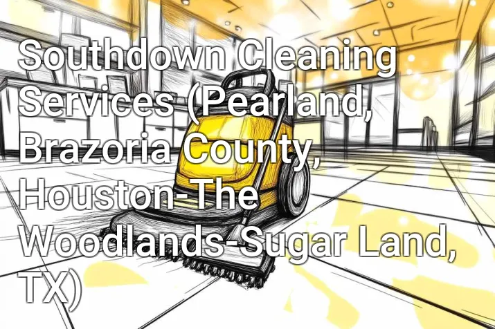 Southdown Cleaning Services (Pearland, Brazoria County, Houston-The Woodlands-Sugar Land, TX)