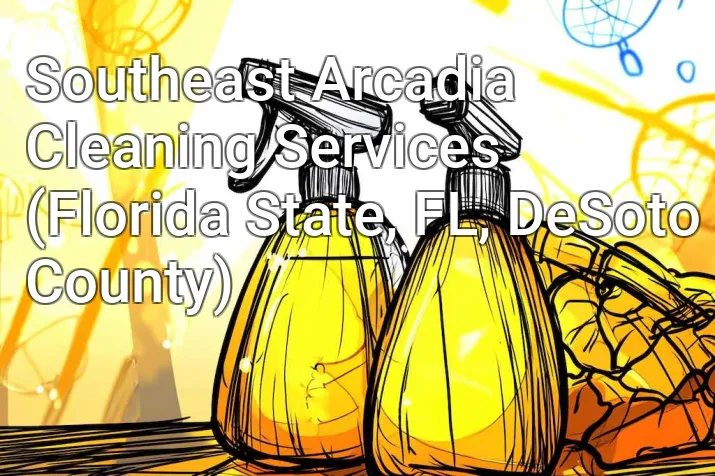 Southeast Arcadia Cleaning Services (Florida State, FL, DeSoto County)