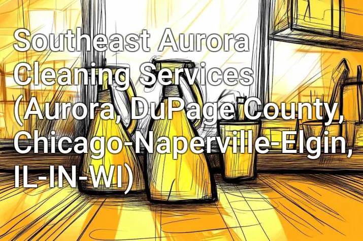 Southeast Aurora Cleaning Services (Aurora, DuPage County, Chicago-Naperville-Elgin, IL-IN-WI)