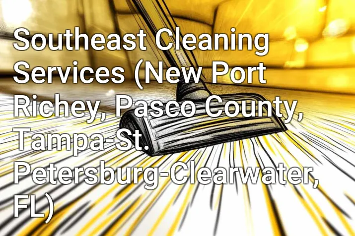 Southeast Cleaning Services (New Port Richey, Pasco County, Tampa-St. Petersburg-Clearwater, FL)