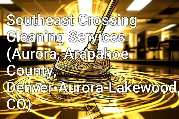 Southeast Crossing Cleaning Services (Aurora, Arapahoe County, Denver-Aurora-Lakewood, CO)
