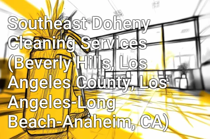 Southeast Doheny Cleaning Services (Beverly Hills, Los Angeles County, Los Angeles-Long Beach-Anaheim, CA)