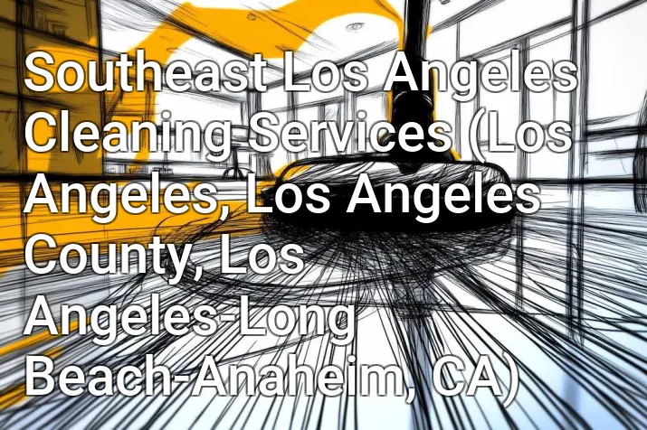 Southeast Los Angeles Cleaning Services (Los Angeles, Los Angeles County, Los Angeles-Long Beach-Anaheim, CA)