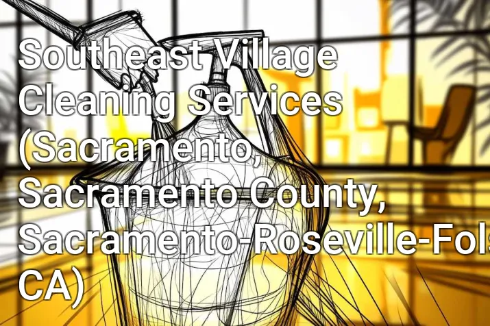 Southeast Village Cleaning Services (Sacramento, Sacramento County, Sacramento-Roseville-Folsom, CA)