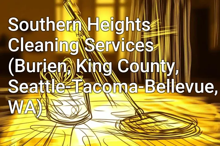 Southern Heights Cleaning Services (Burien, King County, Seattle-Tacoma-Bellevue, WA)