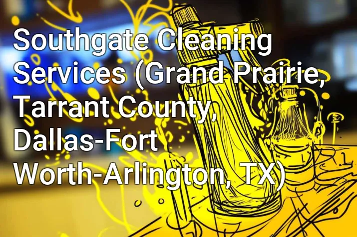 Southgate Cleaning Services (Grand Prairie, Tarrant County, Dallas-Fort Worth-Arlington, TX)