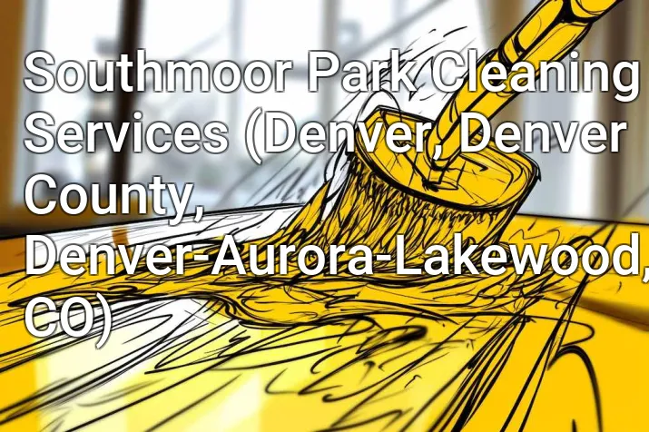 Southmoor Park Cleaning Services (Denver, Denver County, Denver-Aurora-Lakewood, CO)