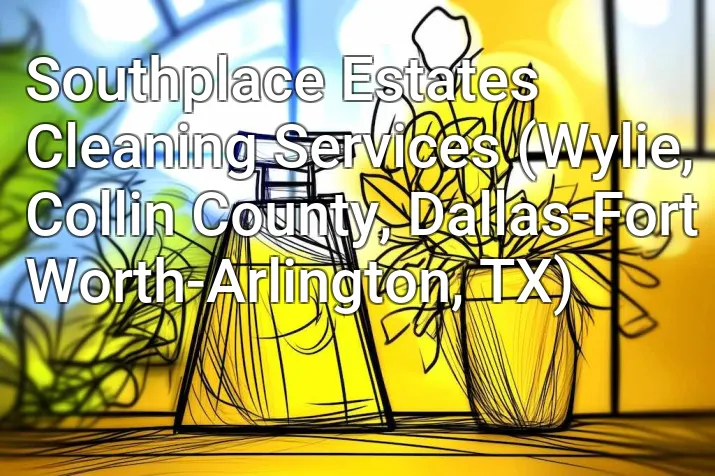 Southplace Estates Cleaning Services (Wylie, Collin County, Dallas-Fort Worth-Arlington, TX)