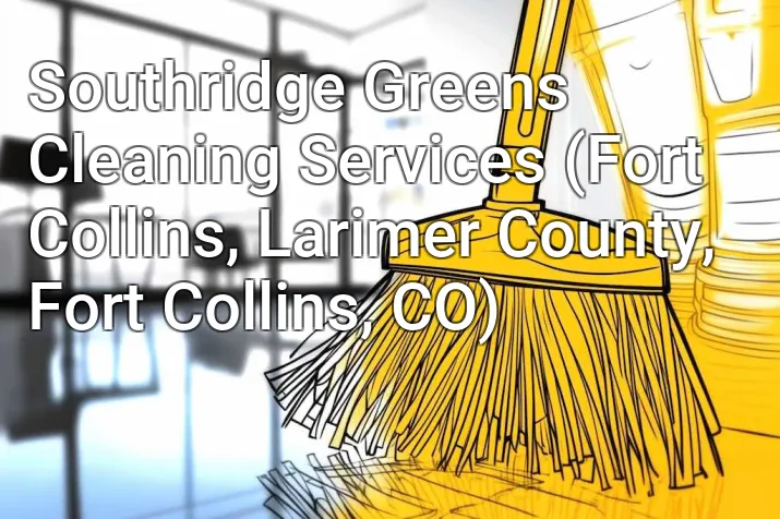 Southridge Greens Cleaning Services (Fort Collins, Larimer County, Fort Collins, CO)