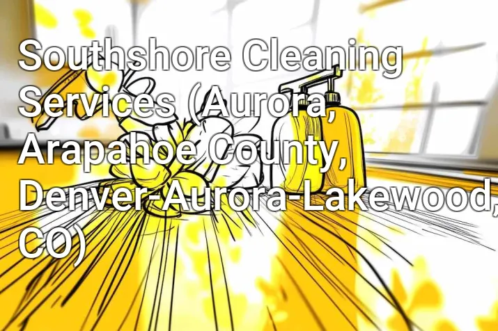 Southshore Cleaning Services (Aurora, Arapahoe County, Denver-Aurora-Lakewood, CO)