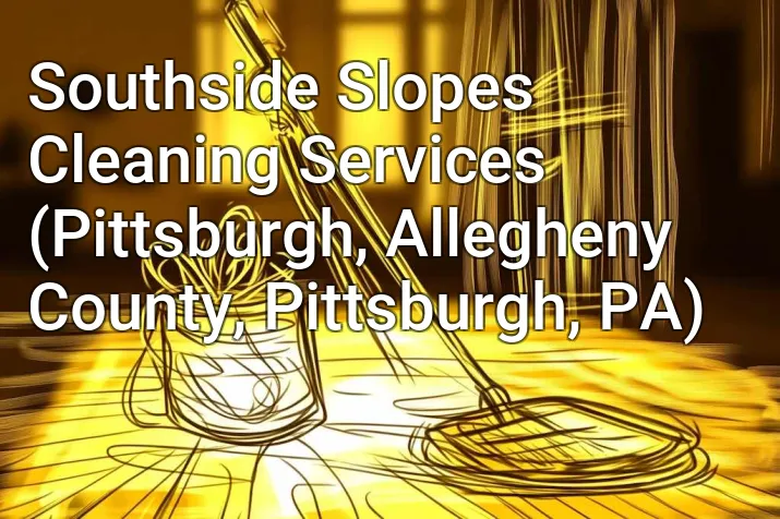 Southside Slopes Cleaning Services (Pittsburgh, Allegheny County, Pittsburgh, PA)