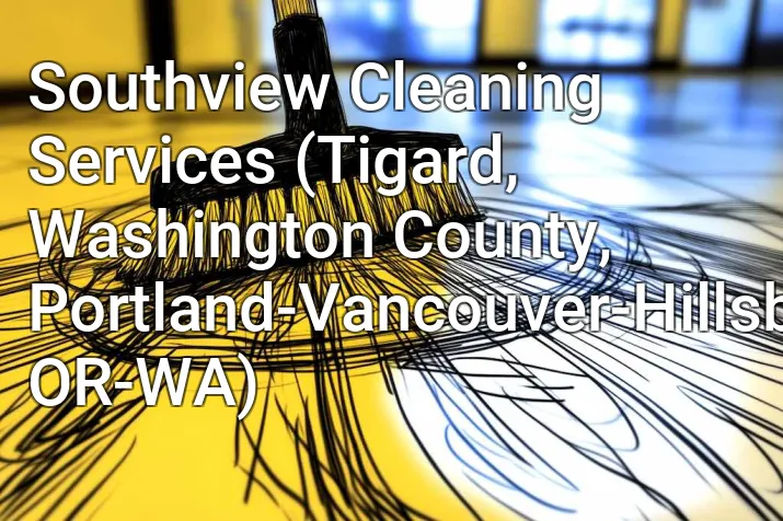 Southview Cleaning Services (Tigard, Washington County, Portland-Vancouver-Hillsboro, OR-WA)