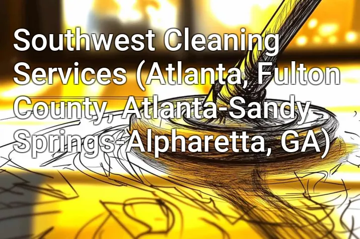 Southwest Cleaning Services (Atlanta, Fulton County, Atlanta-Sandy Springs-Alpharetta, GA)