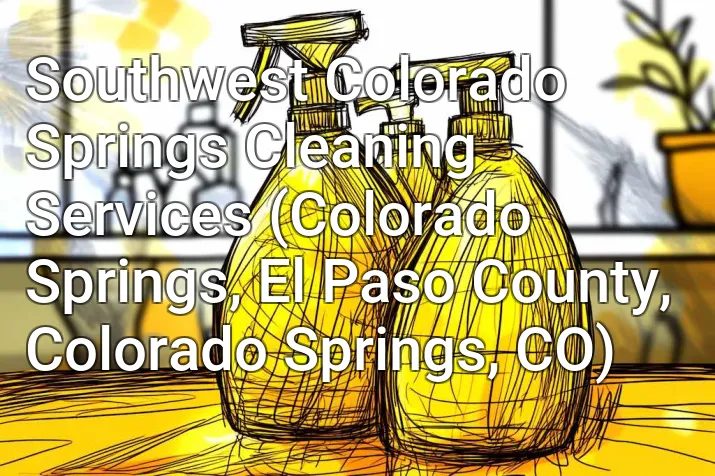 Southwest Colorado Springs Cleaning Services (Colorado Springs, El Paso County, Colorado Springs, CO)