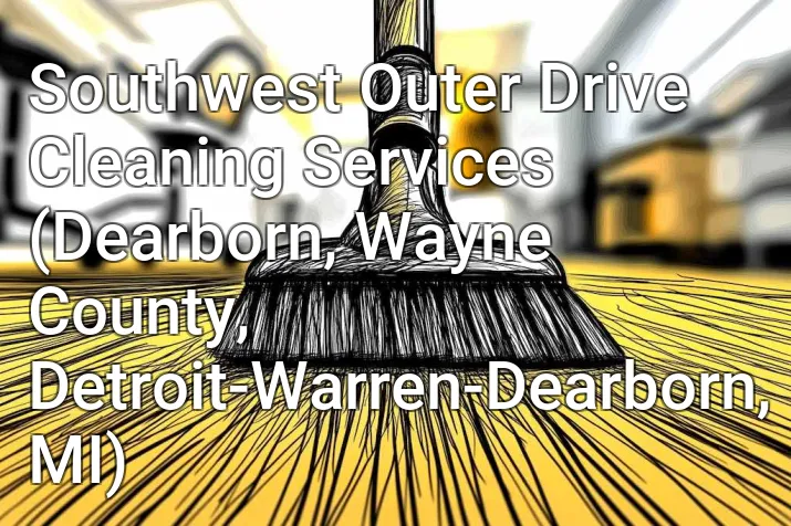 Southwest Outer Drive Cleaning Services (Dearborn, Wayne County, Detroit-Warren-Dearborn, MI)