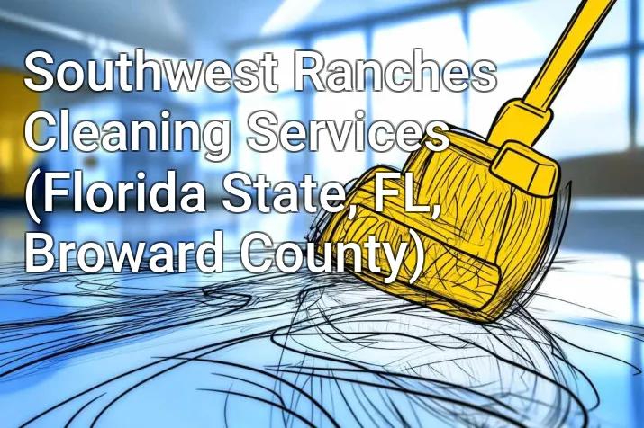 Southwest Ranches Cleaning Services (Florida State, FL, Broward County)