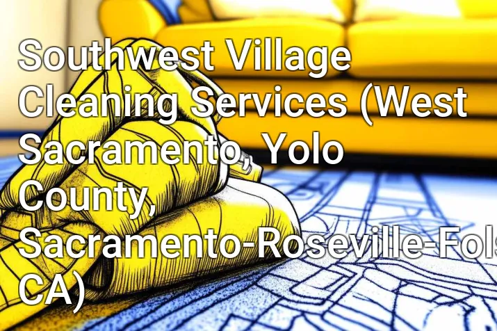 Southwest Village Cleaning Services (West Sacramento, Yolo County, Sacramento-Roseville-Folsom, CA)