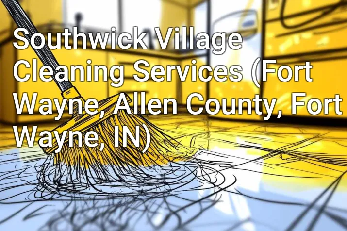 Southwick Village Cleaning Services (Fort Wayne, Allen County, Fort Wayne, IN)