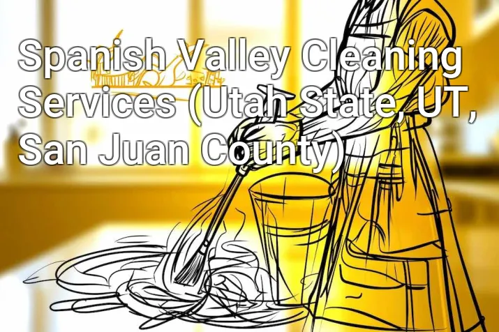 Spanish Valley Cleaning Services (Utah State, UT, San Juan County)