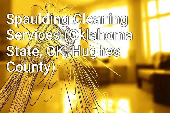 Spaulding Cleaning Services (Oklahoma State, OK, Hughes County)