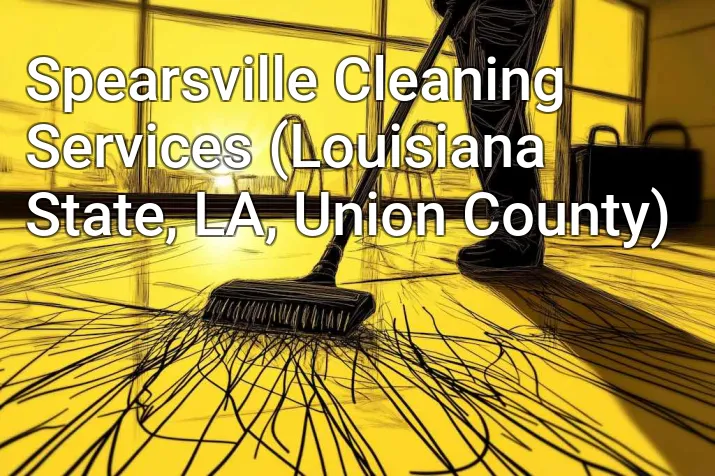 Spearsville Cleaning Services (Louisiana State, LA, Union County)
