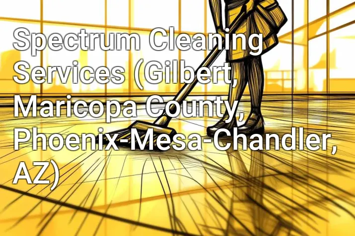 Spectrum Cleaning Services (Gilbert, Maricopa County, Phoenix-Mesa-Chandler, AZ)