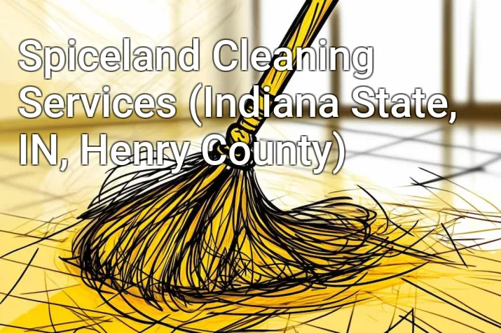 Spiceland Cleaning Services (Indiana State, IN, Henry County)