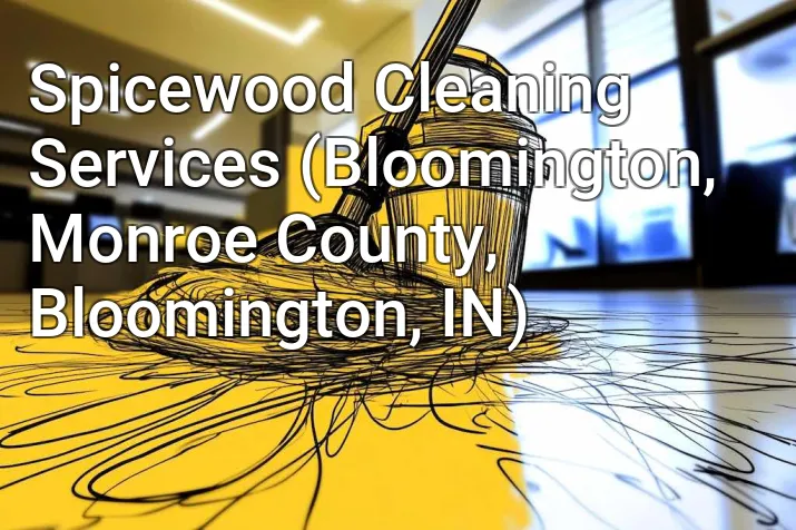 Spicewood Cleaning Services (Bloomington, Monroe County, Bloomington, IN)