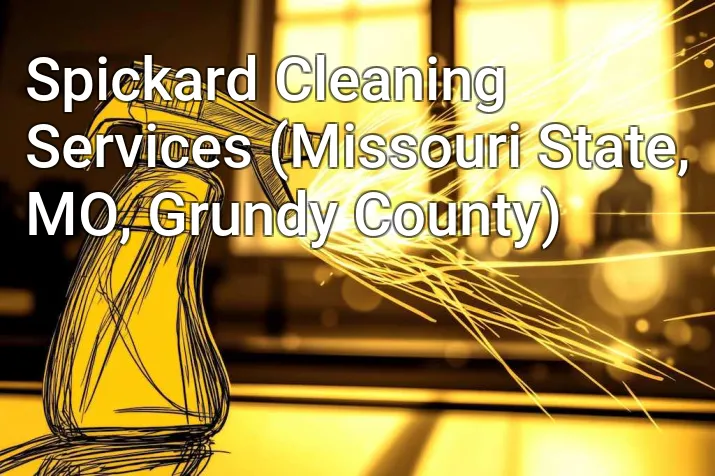 Spickard Cleaning Services (Missouri State, MO, Grundy County)