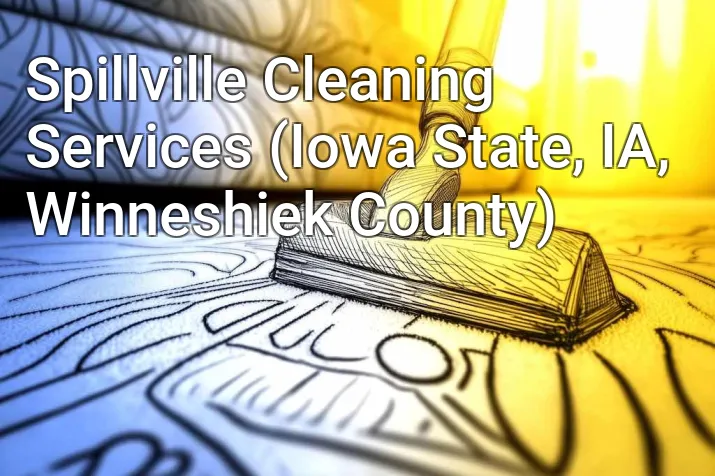 Spillville Cleaning Services (Iowa State, IA, Winneshiek County)