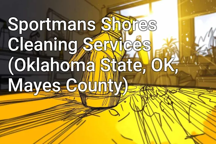 Sportmans Shores Cleaning Services (Oklahoma State, OK, Mayes County)