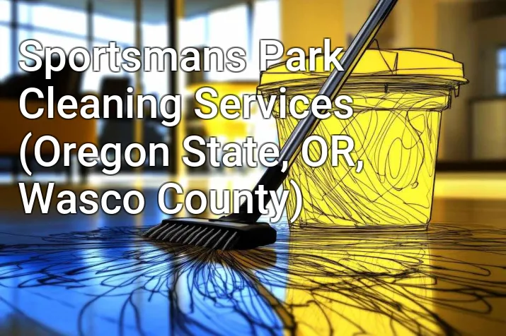Sportsmans Park Cleaning Services (Oregon State, OR, Wasco County)