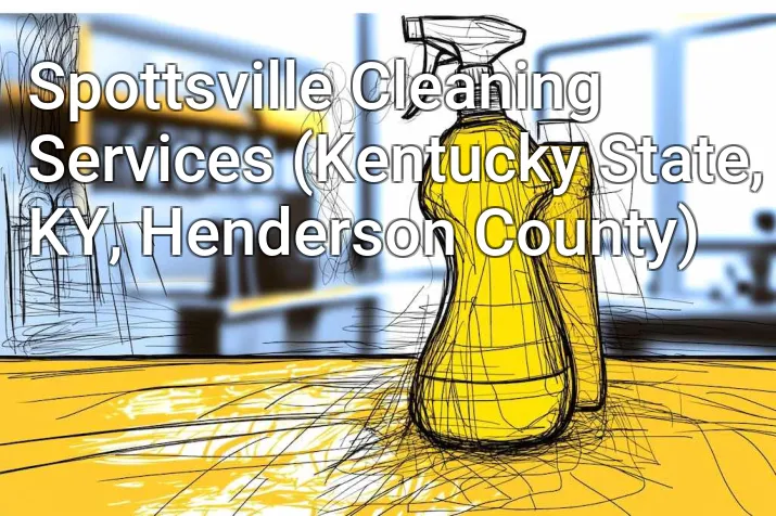 Spottsville Cleaning Services (Kentucky State, KY, Henderson County)