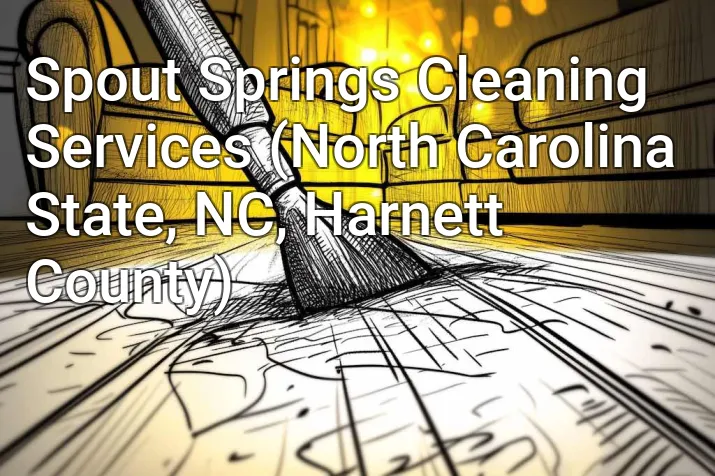 Spout Springs Cleaning Services (North Carolina State, NC, Harnett County)
